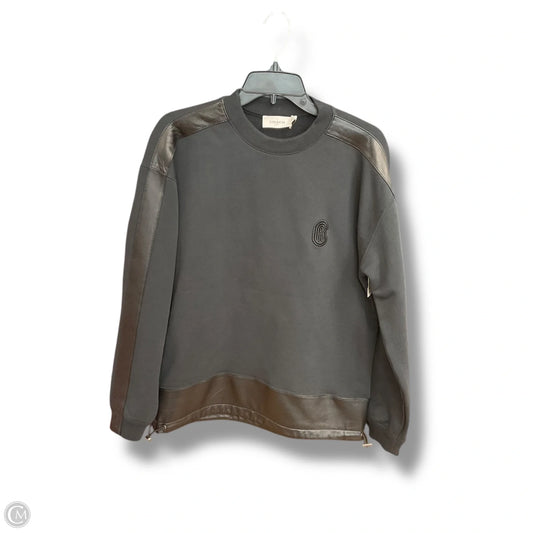 Sweatshirt Designer By Coach In Black, Size: Xs