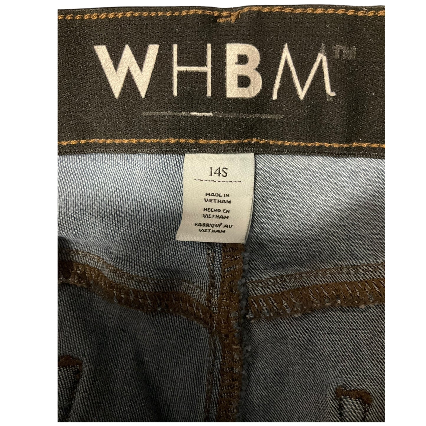 Jeans Skinny By White House Black Market In Blue Denim, Size: 14