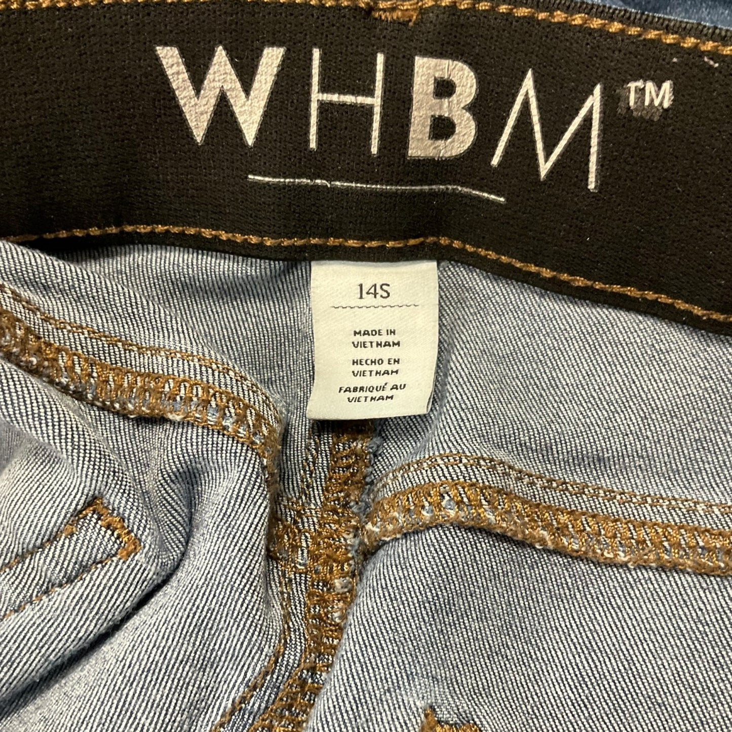 Jeans Skinny By White House Black Market In Blue Denim, Size: 14