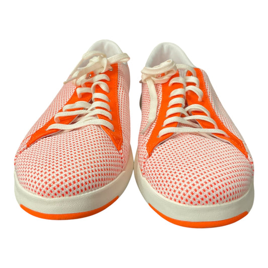 Shoes Sneakers By Cole-haan In Orange & White, Size: 10