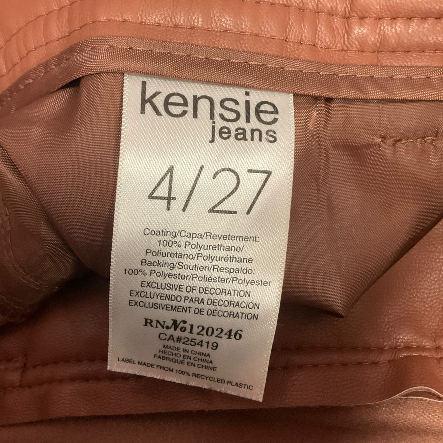 Pants Other By Kensie In Brown, Size: 4