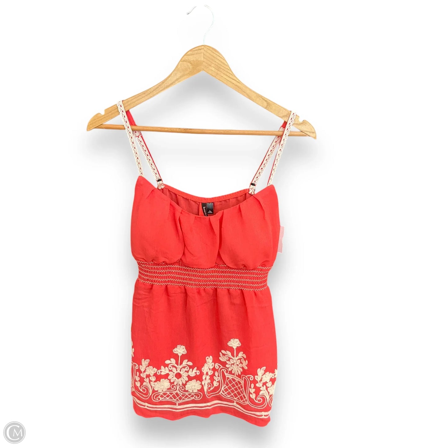 Top Sleeveless By Heart And Soul In Coral, Size: L