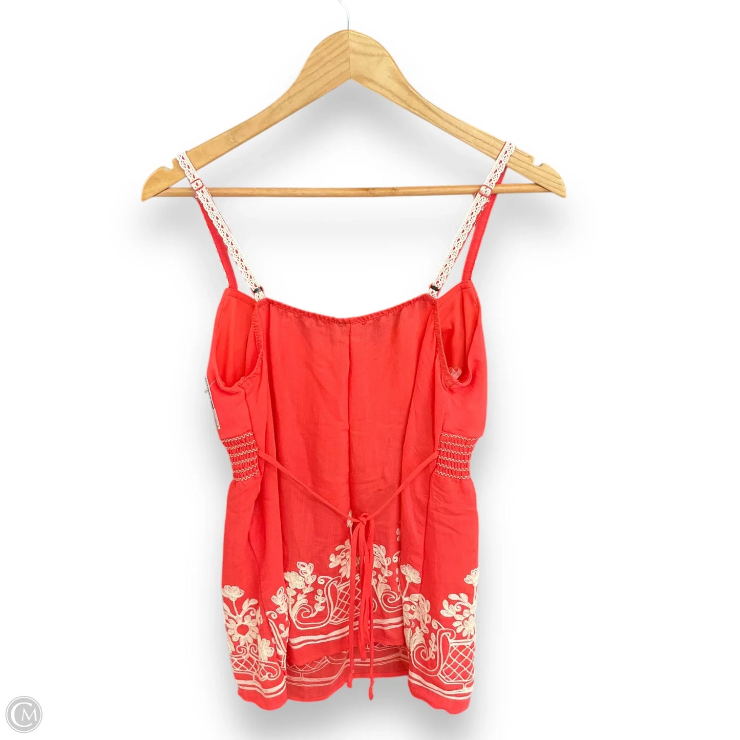 Top Sleeveless By Heart And Soul In Coral, Size: L