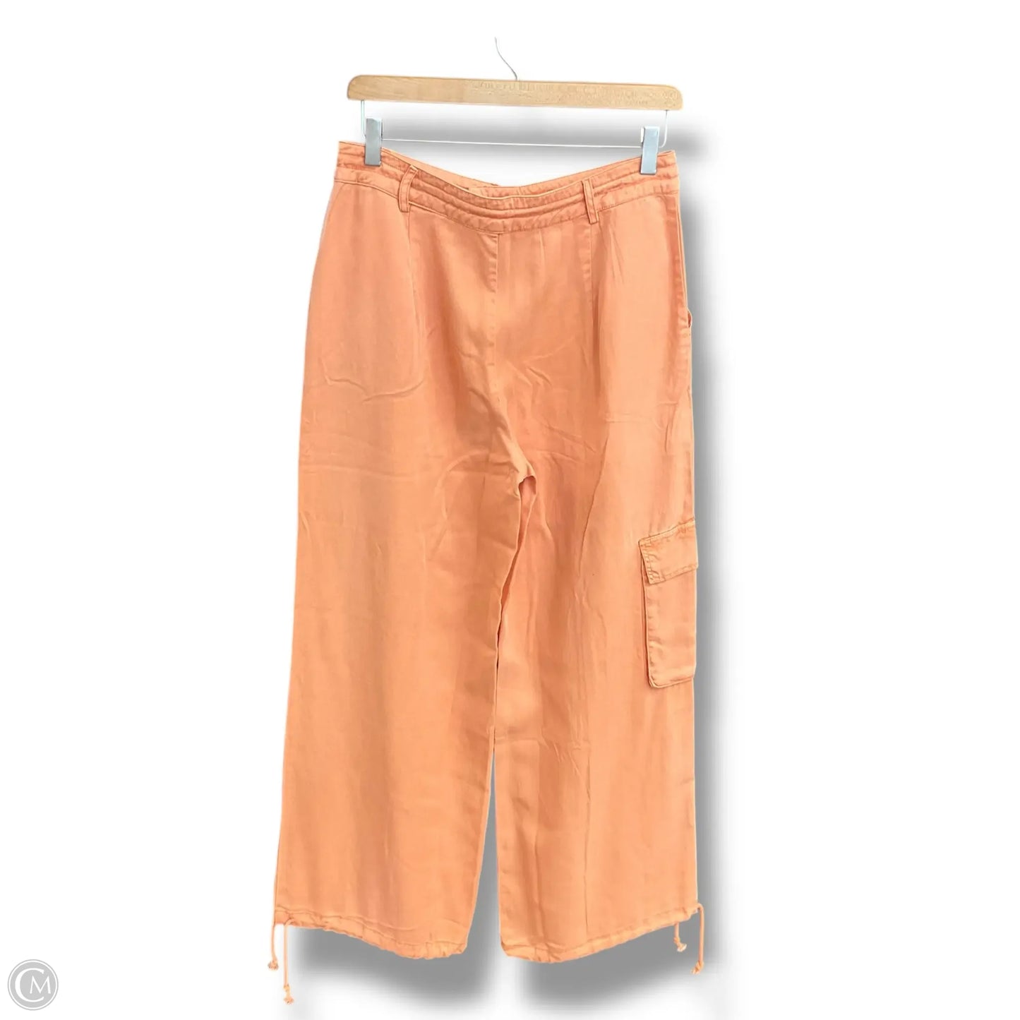 Pants Wide Leg By yfb In Orange, Size: M