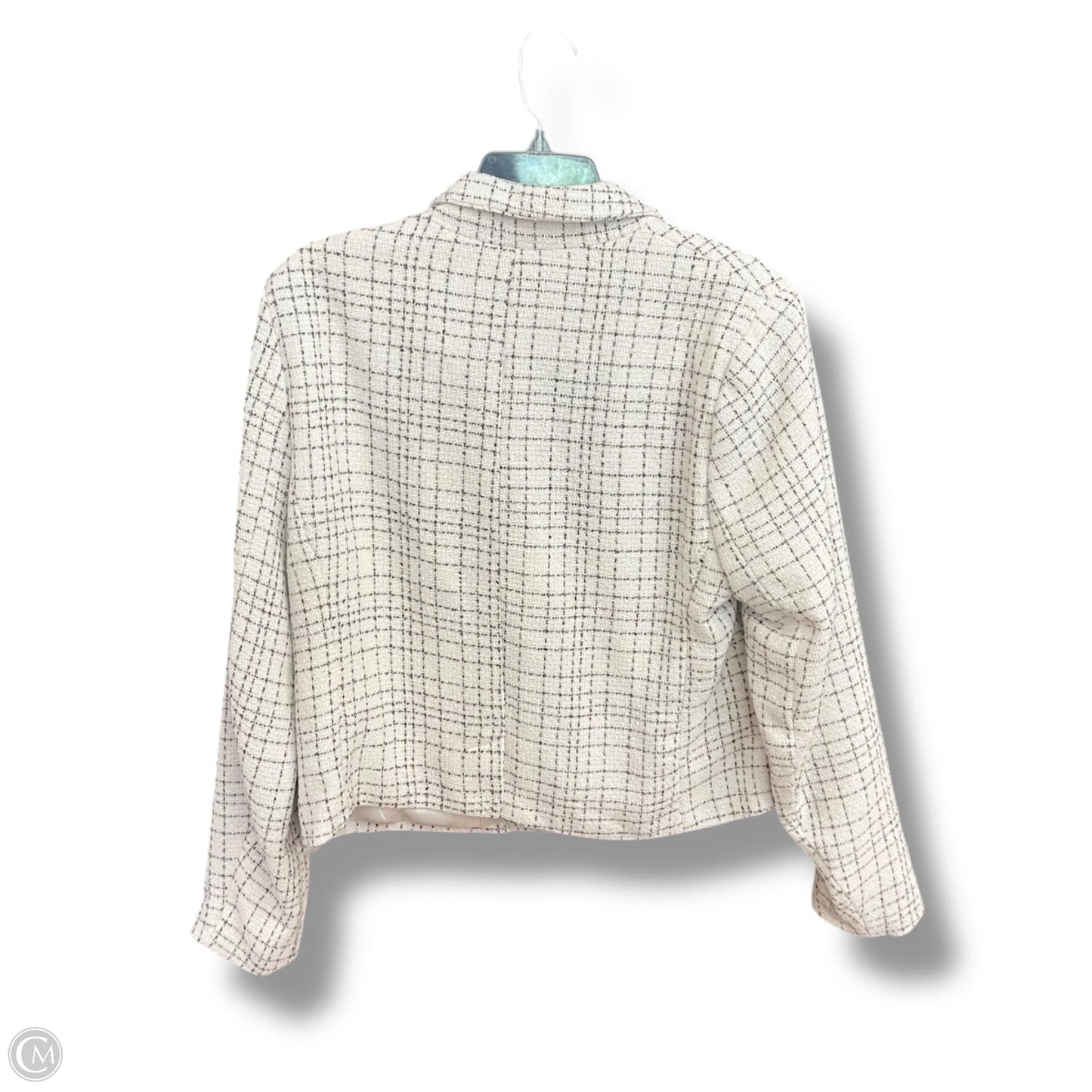 Blazer By Draper James In Plaid Pattern, Size: Xl
