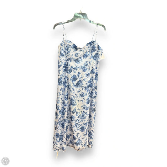 Dress Casual Maxi By Abercrombie And Fitch In Floral Print, Size: L