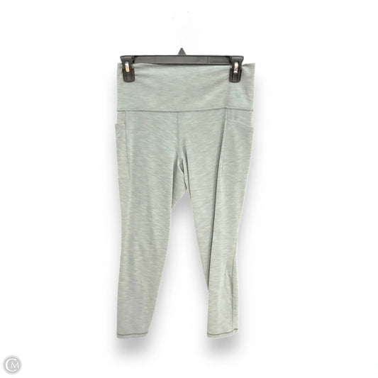 Athletic Leggings By Athleta In Green, Size: M