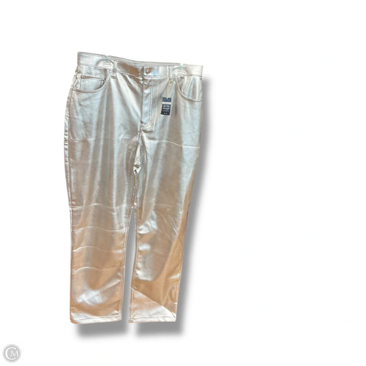 Pants Other By Abercrombie And Fitch In Silver, Size: 16