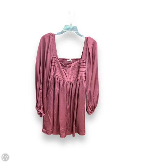 Dress Casual Short By Abercrombie And Fitch In Purple, Size: M