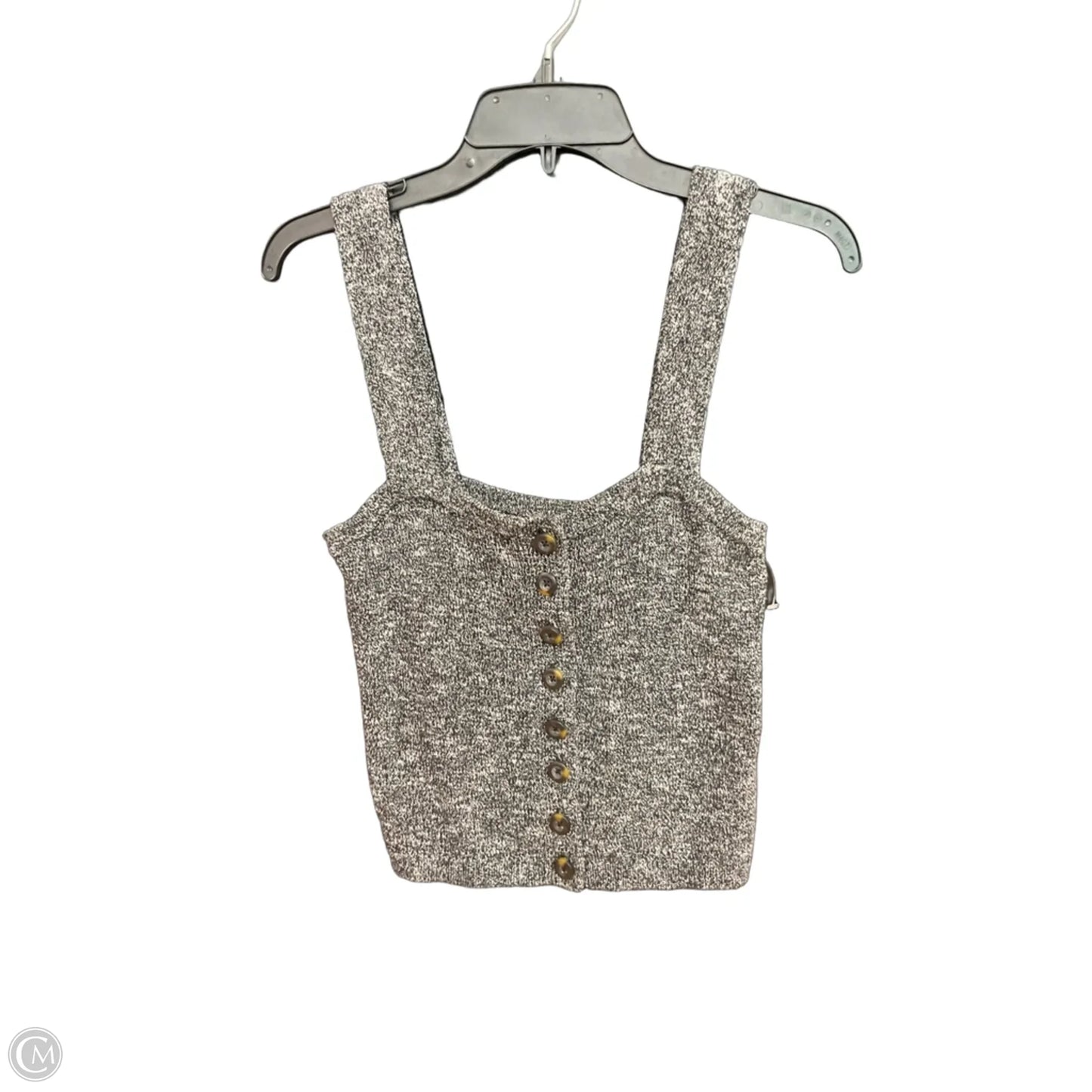 Top Sleeveless By Madewell In Black & White, Size: Xs