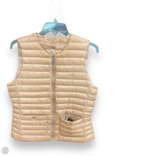 Vest Puffer & Quilted By Polo Ralph Lauren In Pink, Size: M