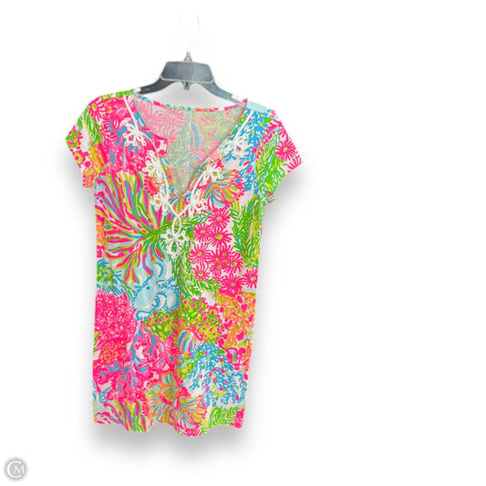 Dress Designer By Lilly Pulitzer In Floral Print, Size: M