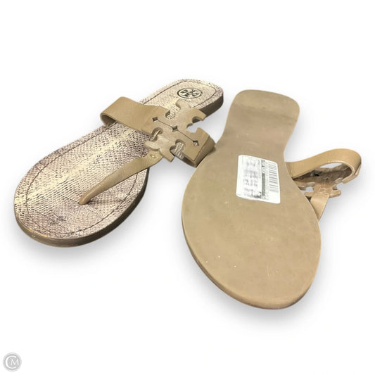 Sandals Designer By Tory Burch In Brown, Size: 9.5