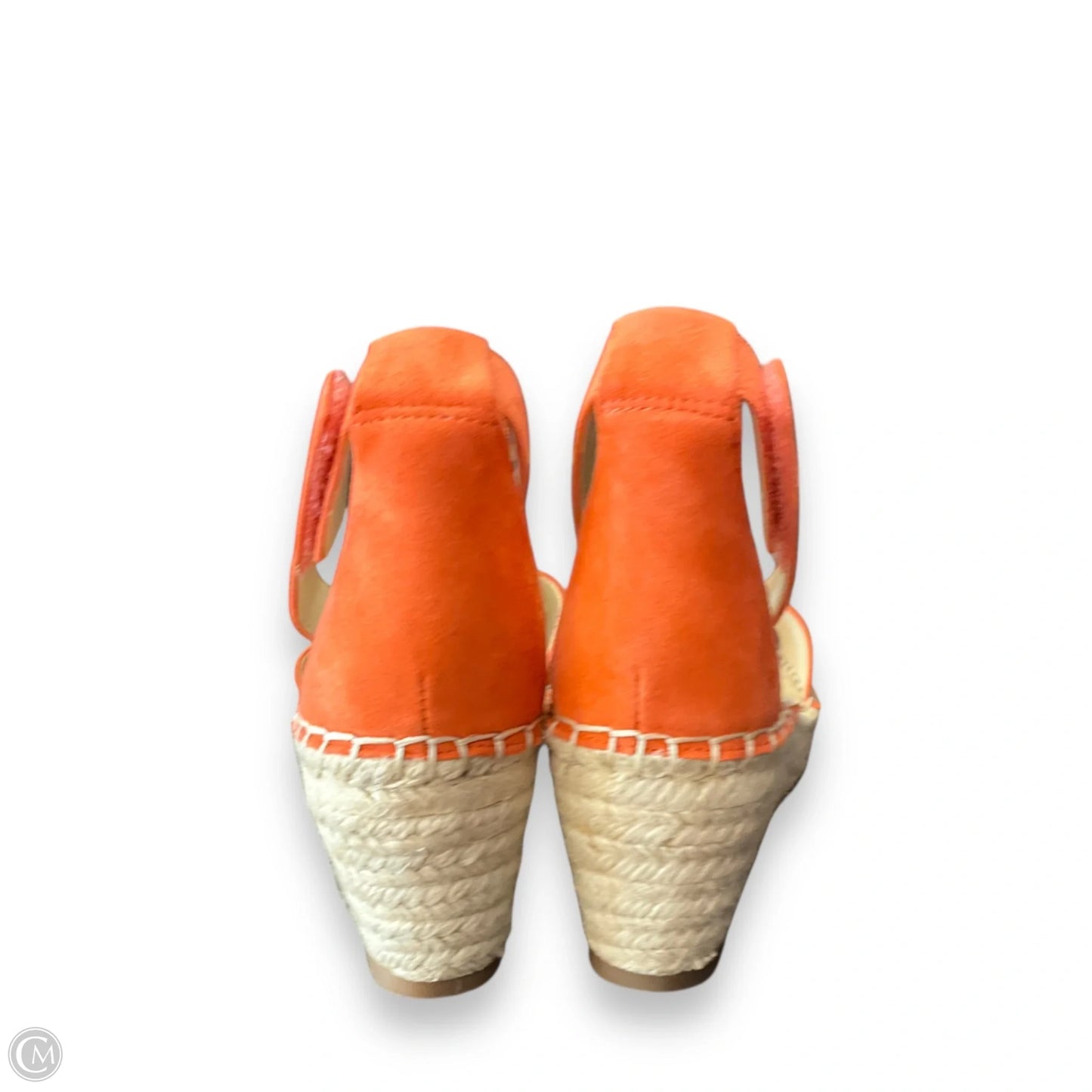 Shoes Heels Wedge By Vince Camuto In Orange, Size: 7