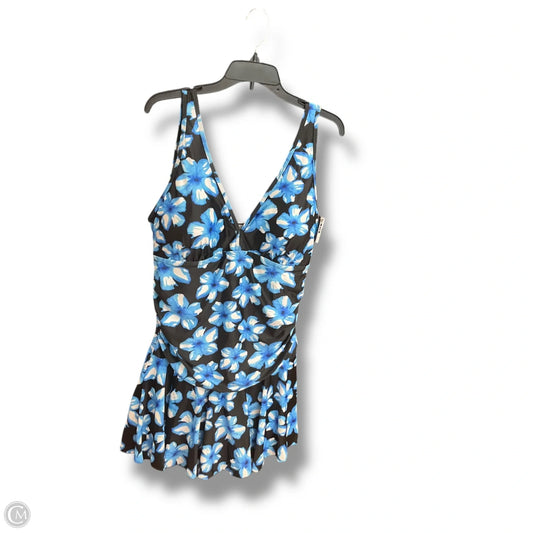 Swimsuit By Coco Pear In Floral Print, Size: 2x