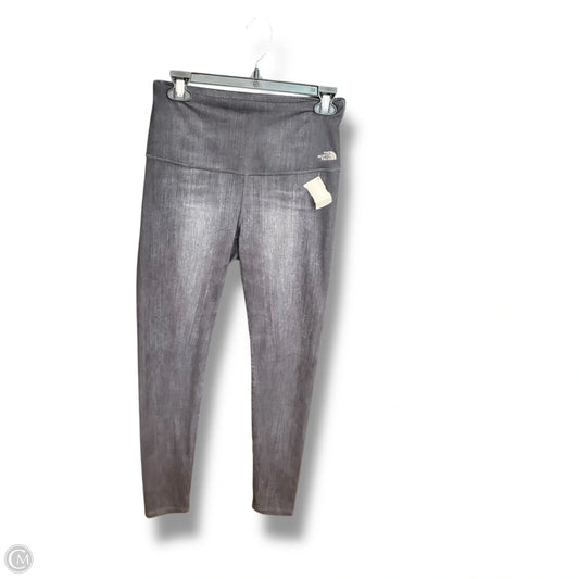 Athletic Leggings By The North Face In Grey, Size: M