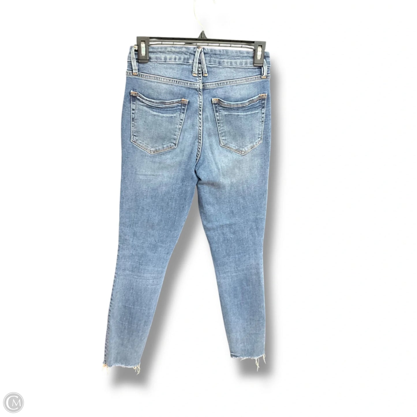 Jeans Straight By Good American In Blue Denim, Size: 6