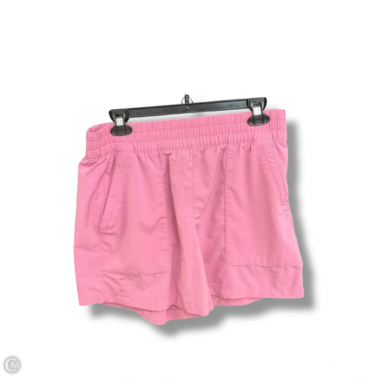 Athletic Shorts By Athleta In Pink, Size: M