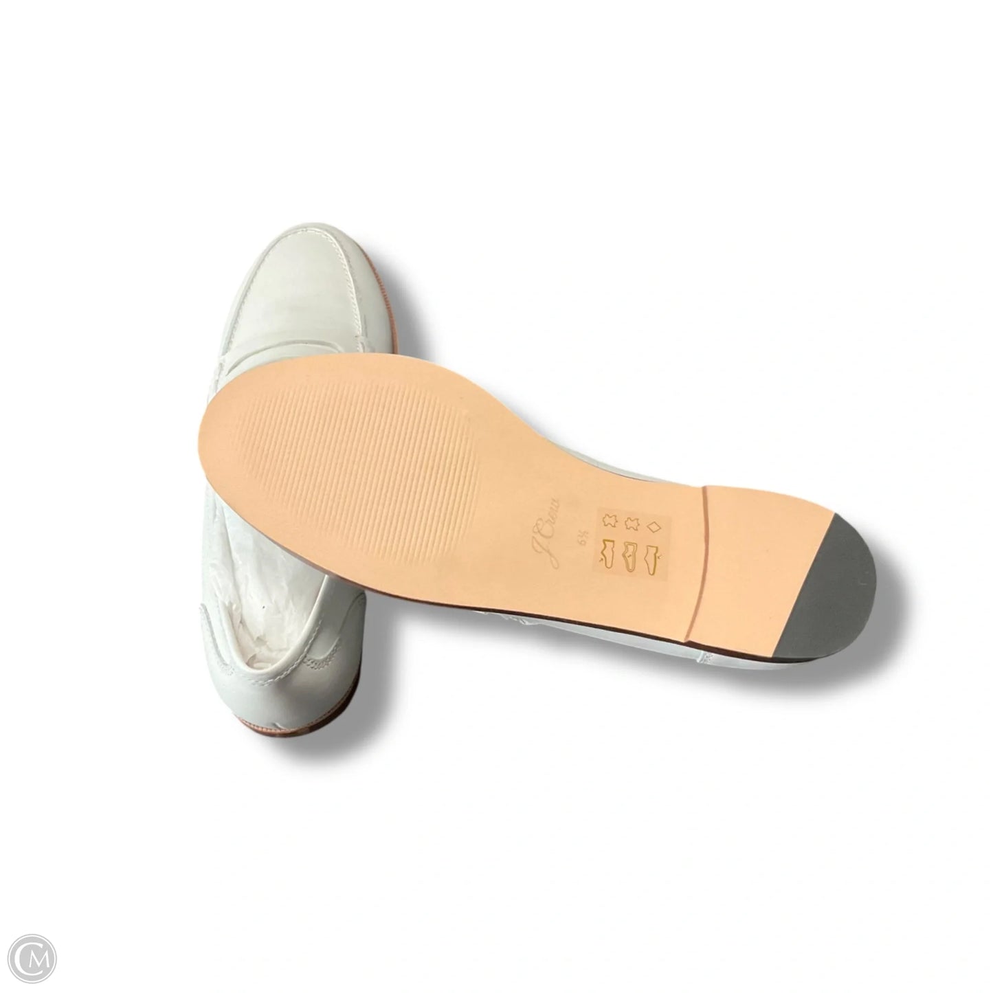 Shoes Flats By J. Crew In White, Size: 6.5
