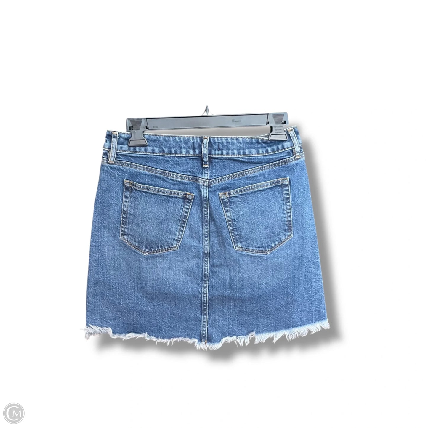 Skirt Mini & Short By Loft In Blue Denim, Size: 2