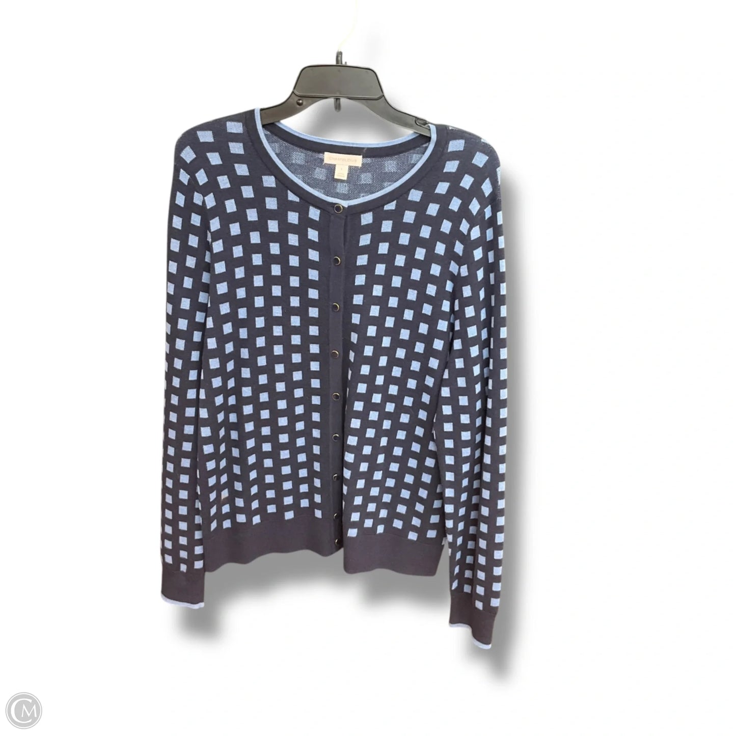 Cardigan By Charter Club In Blue, Size: L