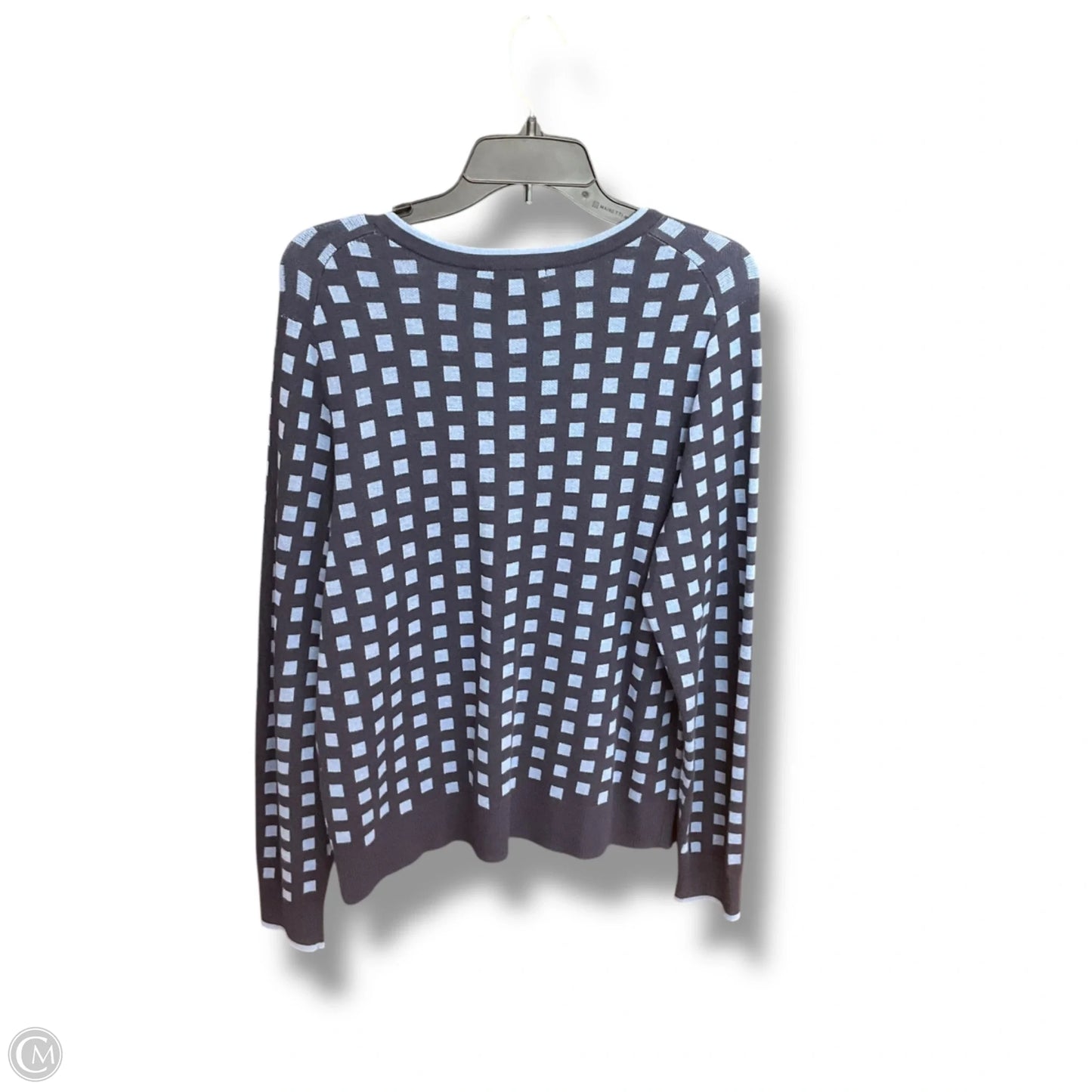 Cardigan By Charter Club In Blue, Size: L
