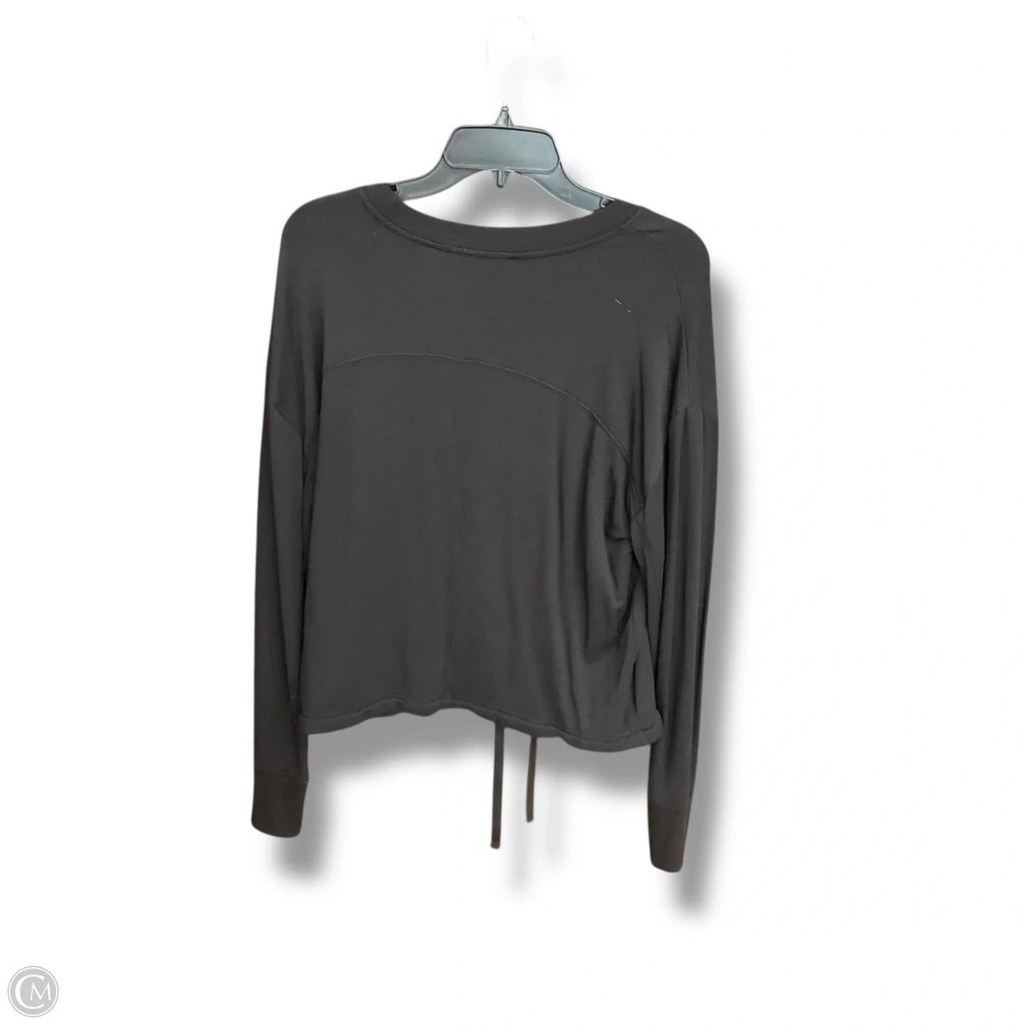 Athletic Top Long Sleeve Crewneck By Athleta In Black, Size: Sp