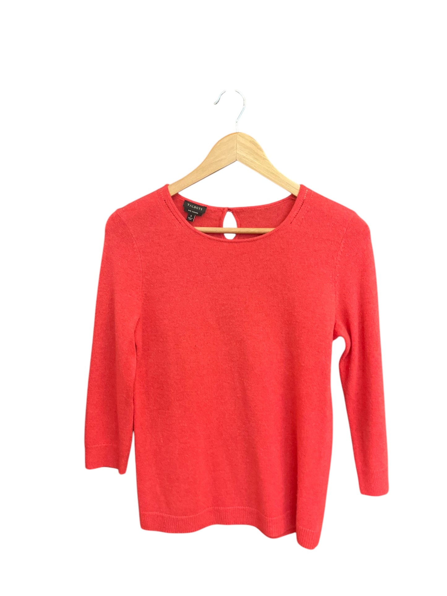 Sweater Cashmere By Talbots In Coral, Size: S