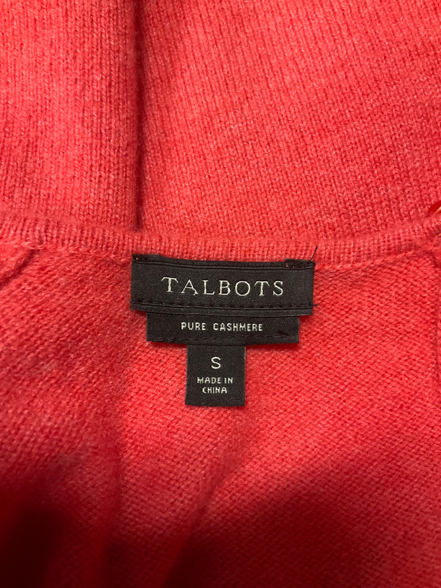 Sweater Cashmere By Talbots In Coral, Size: S