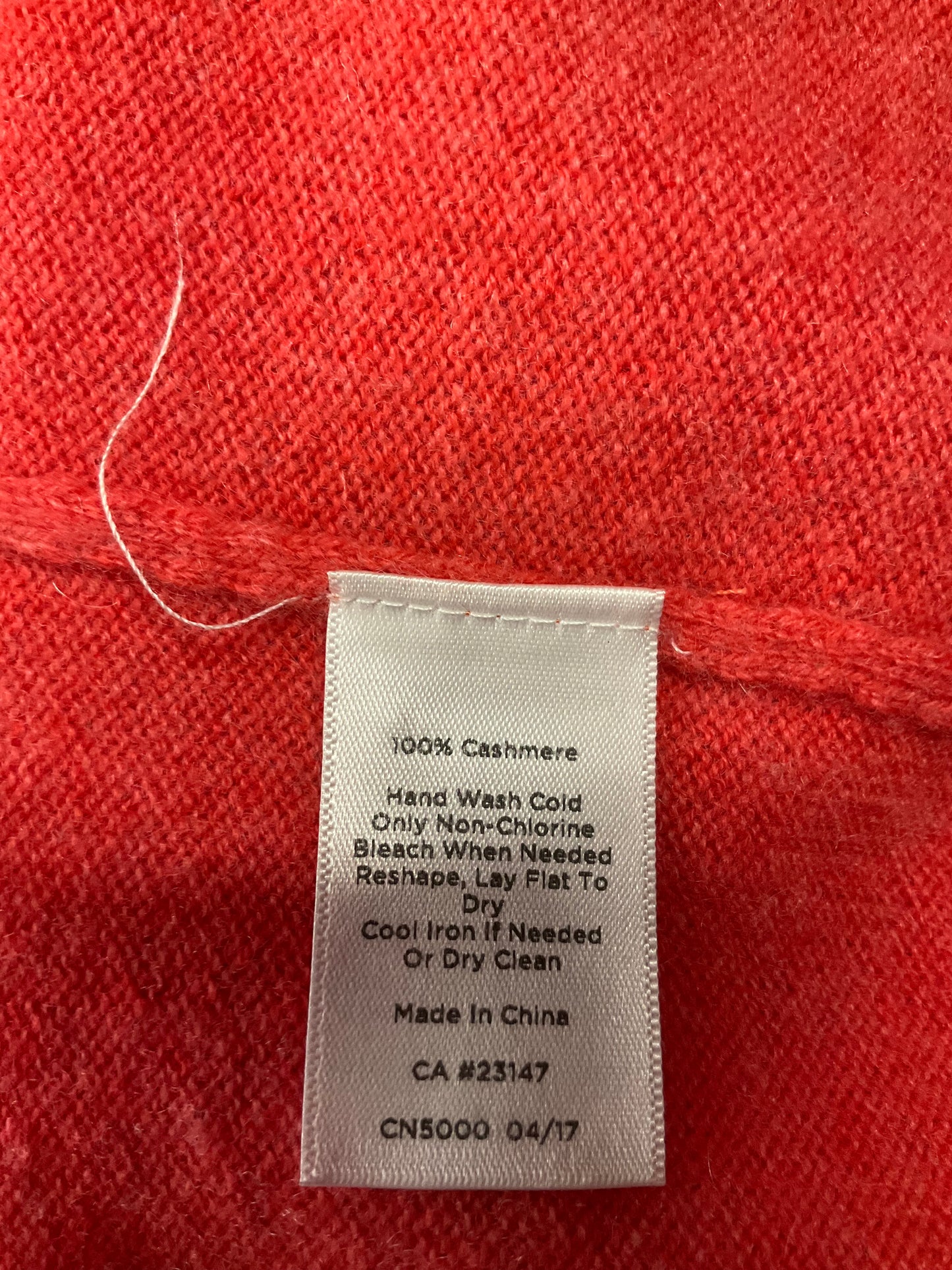 Sweater Cashmere By Talbots In Coral, Size: S