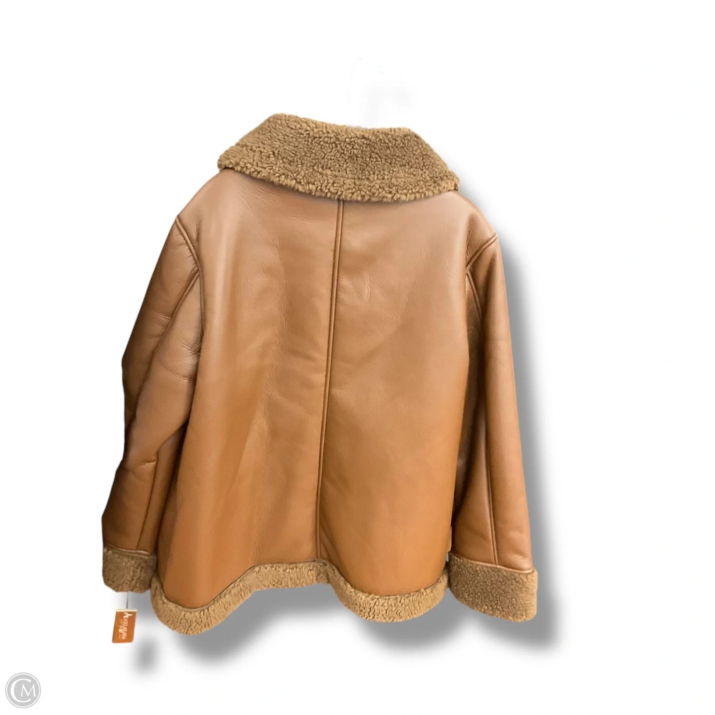 Coat Faux Fur & Sherpa By Koolaburra By Ugg In Brown, Size: Xl