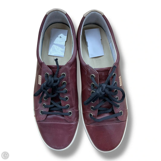 Shoes Sneakers By Ecco In Red, Size: 9