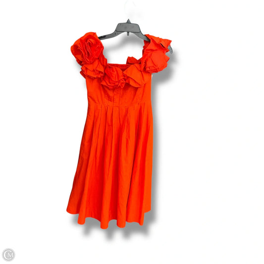 Dress Casual Short By Maeve In Orange, Size: Sp