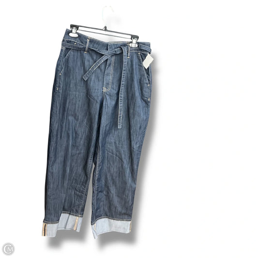 Jeans Wide Leg By Tommy Hilfiger In Blue, Size: 8