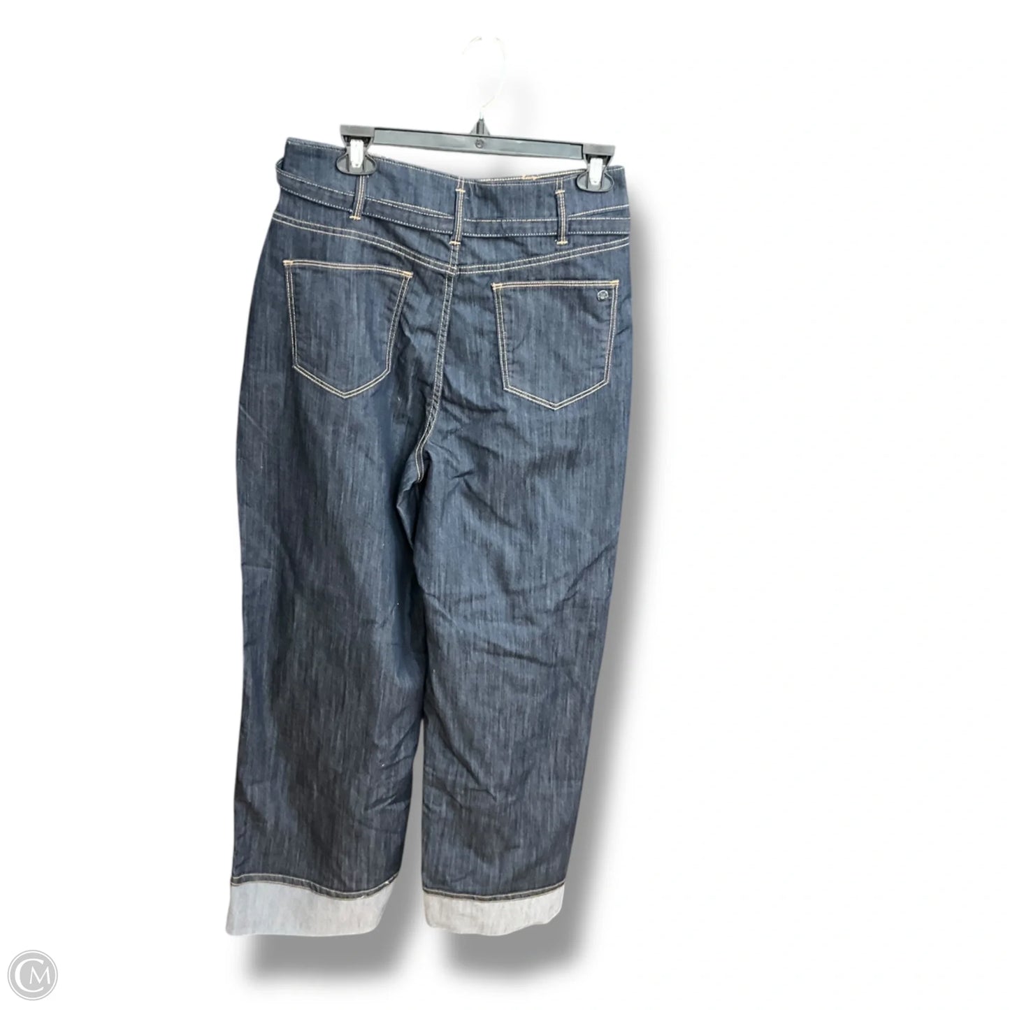 Jeans Wide Leg By Tommy Hilfiger In Blue, Size: 8