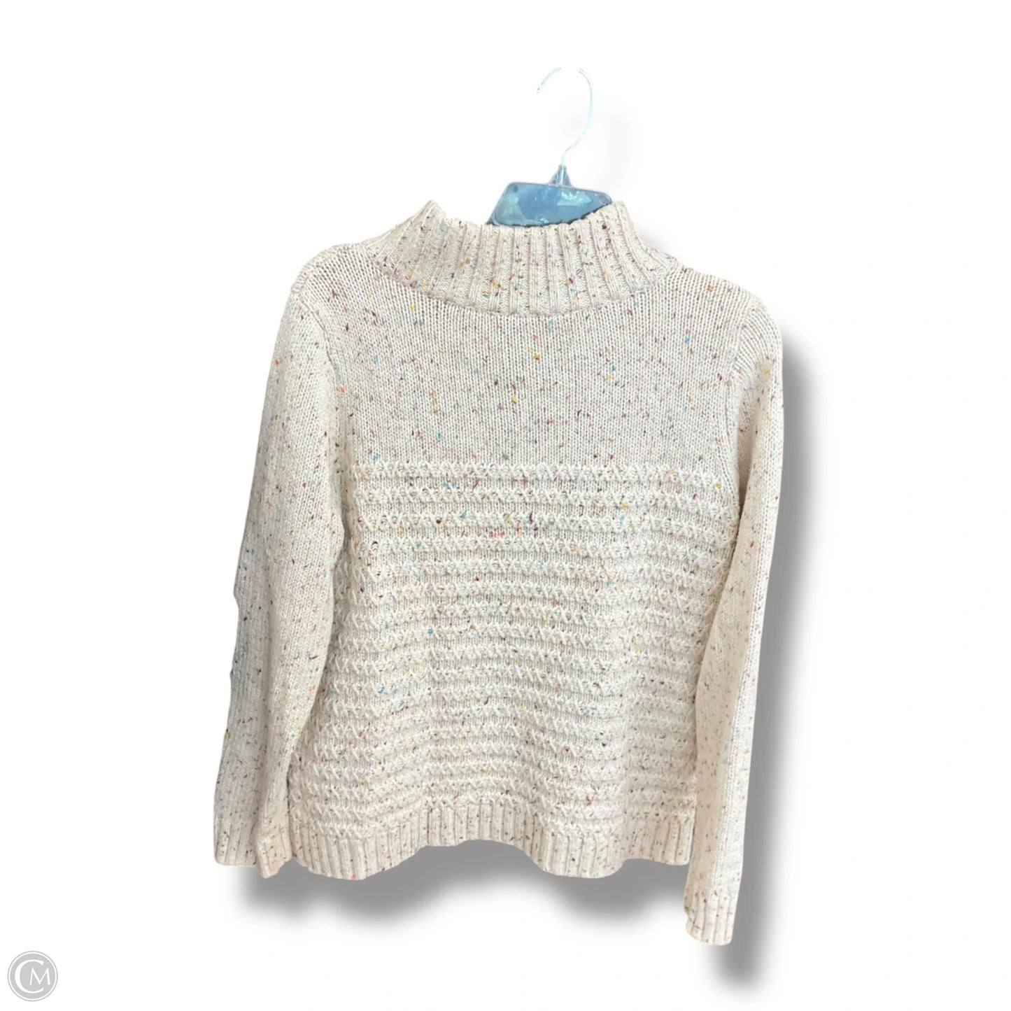 Sweater Cardigan By Talbots In Multi-colored, Size: L