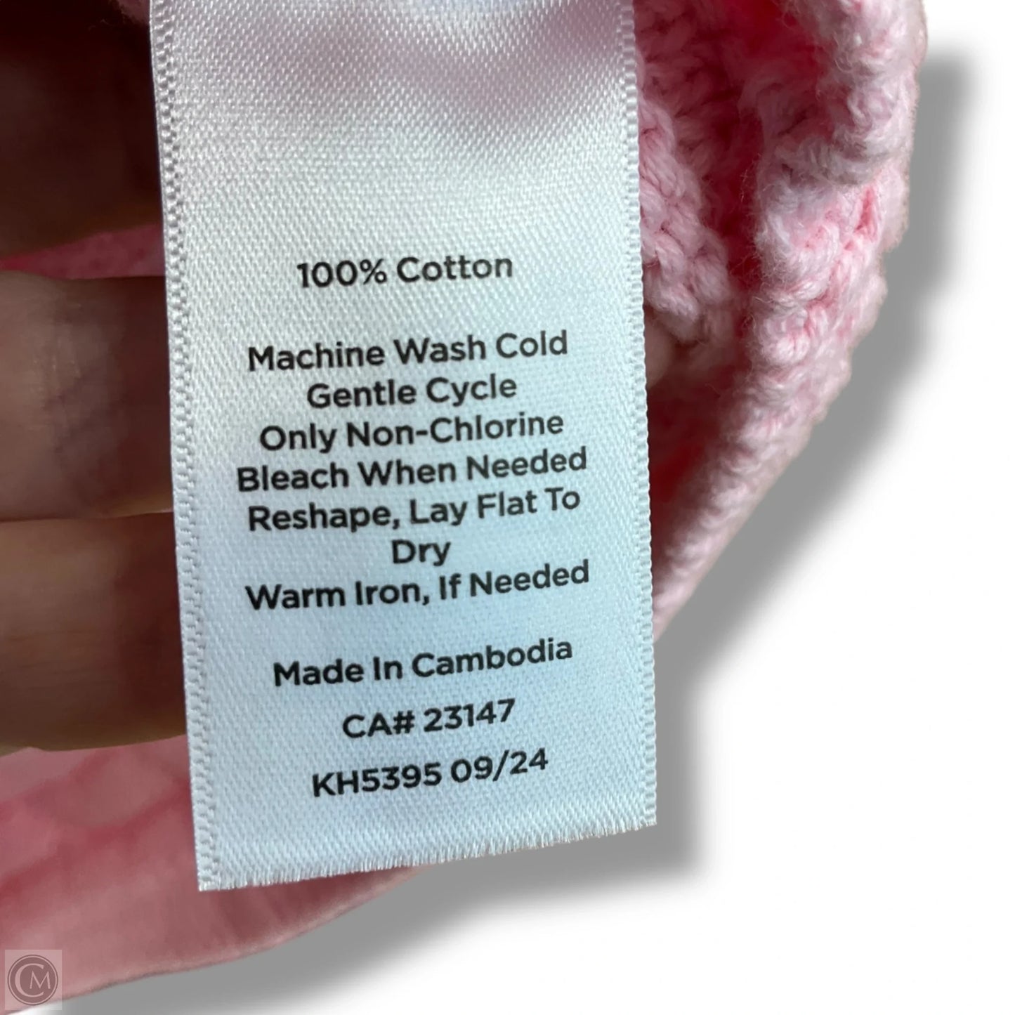 Top Long Sleeve By Talbots In Pink, Size: M