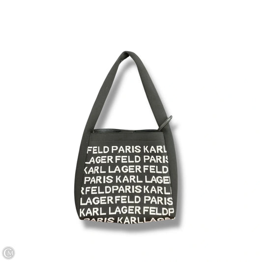 Tote Designer By Karl Lagerfeld, Size: Medium