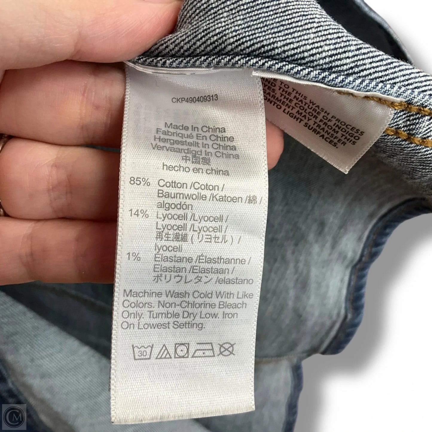 Dress Casual Midi By Madewell In Blue Denim, Size: S