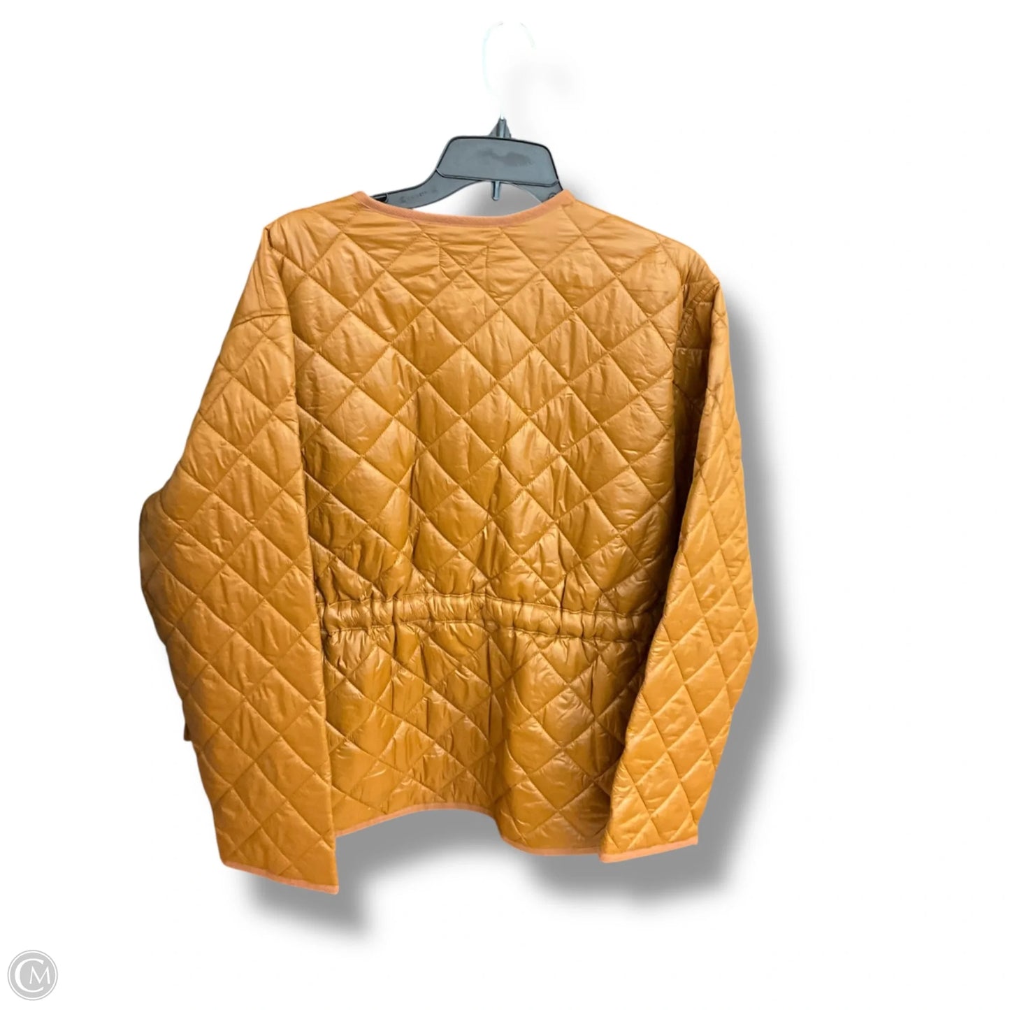 Jacket Puffer & Quilted By Loft In Tan, Size: M