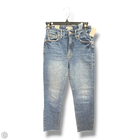 Jeans Straight By Good American In Blue Denim, Size: 0