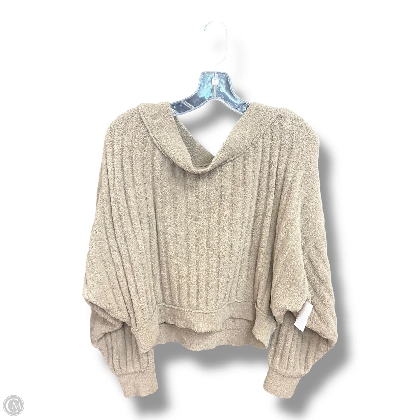 Sweater By Free People In Taupe, Size: Sp