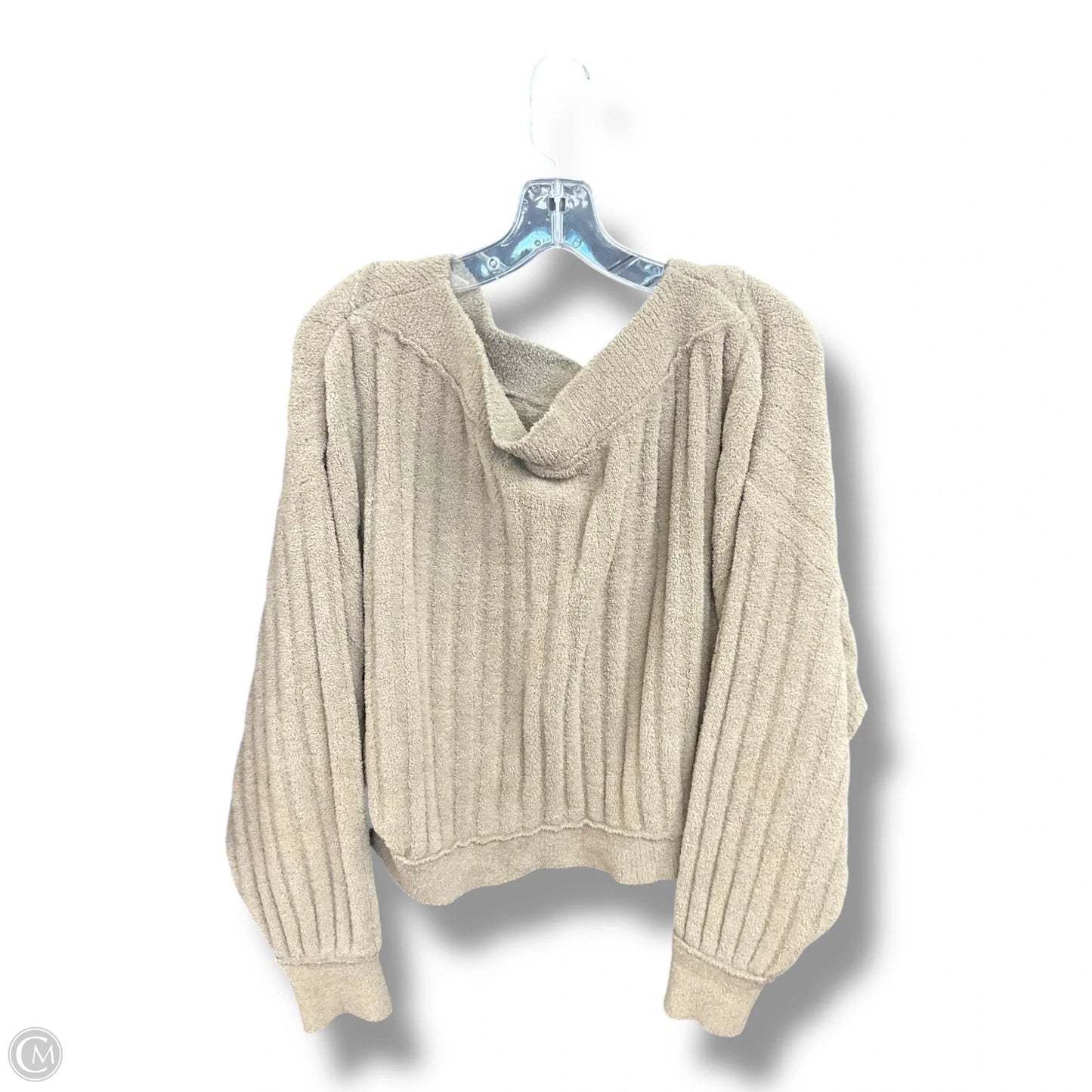 Sweater By Free People In Taupe, Size: Sp