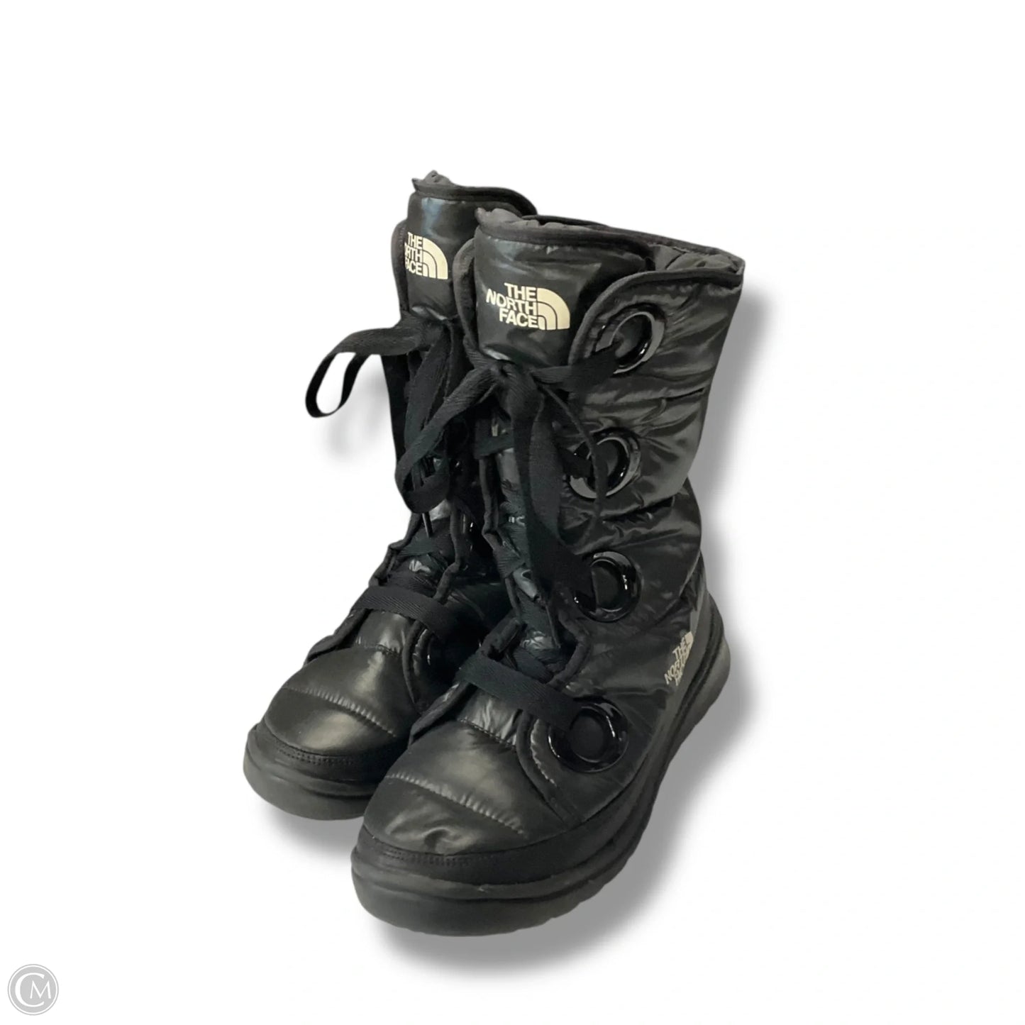 Boots Mid-calf Flats By The North Face In Black, Size: 9
