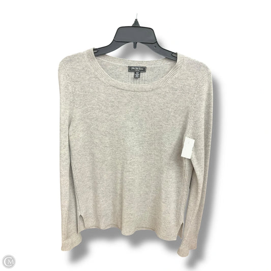 Sweater Cashmere By Saks Fifth Avenue In Grey, Size: M