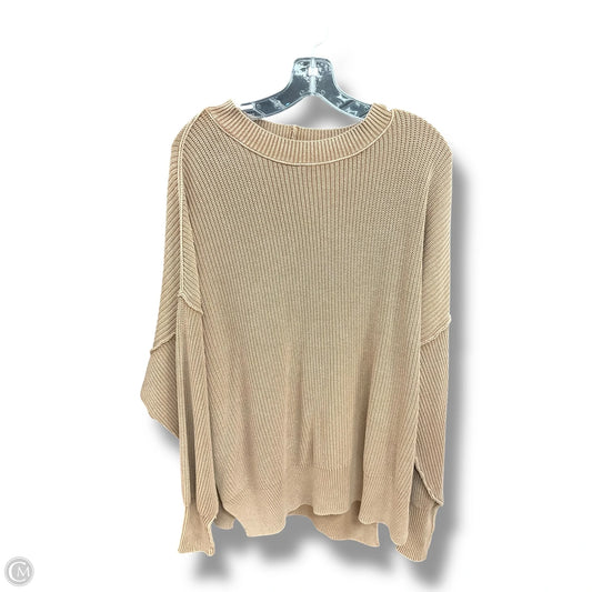 Sweater By Aerie In Tan, Size: M