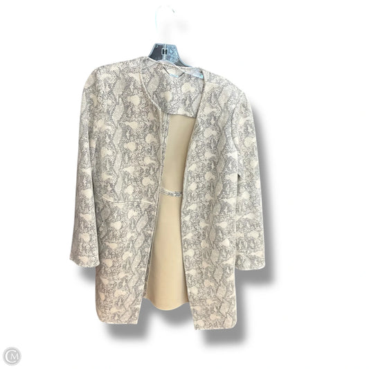 Jacket Other By Chicos In Snakeskin Print, Size: M