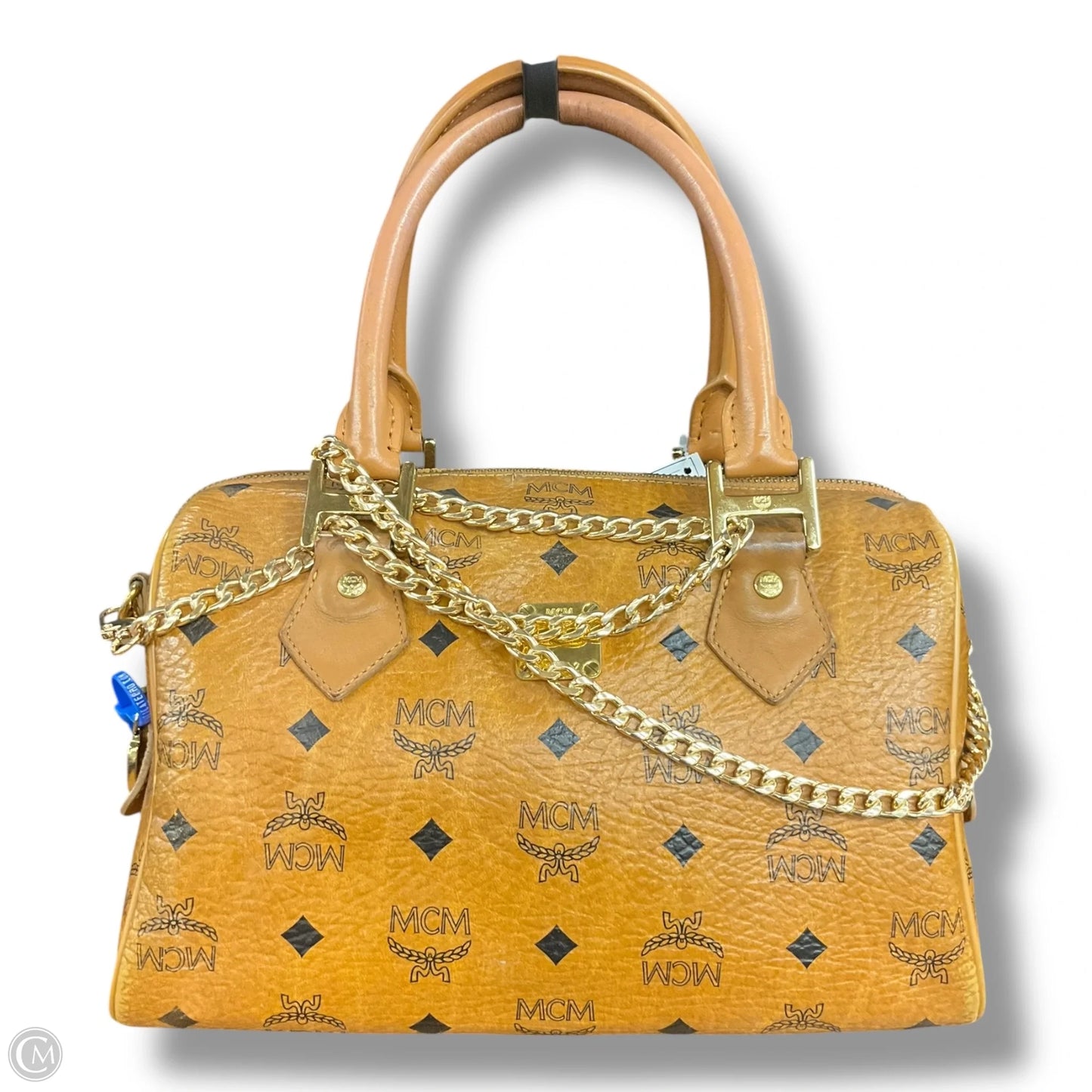Handbag Luxury Designer By Mcm, Size: Medium