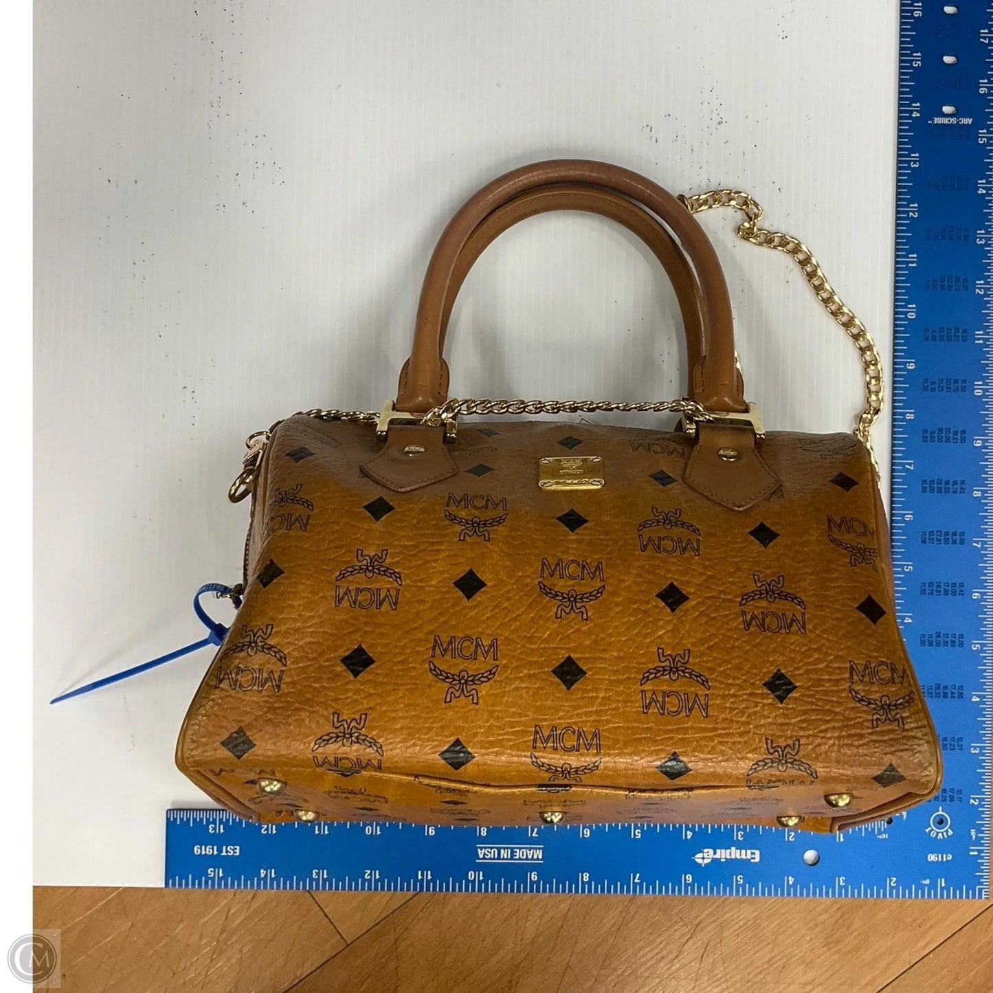 Handbag Luxury Designer By Mcm, Size: Medium
