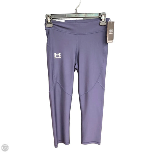 Athletic Capris By Under Armour In Navy, Size: Sp